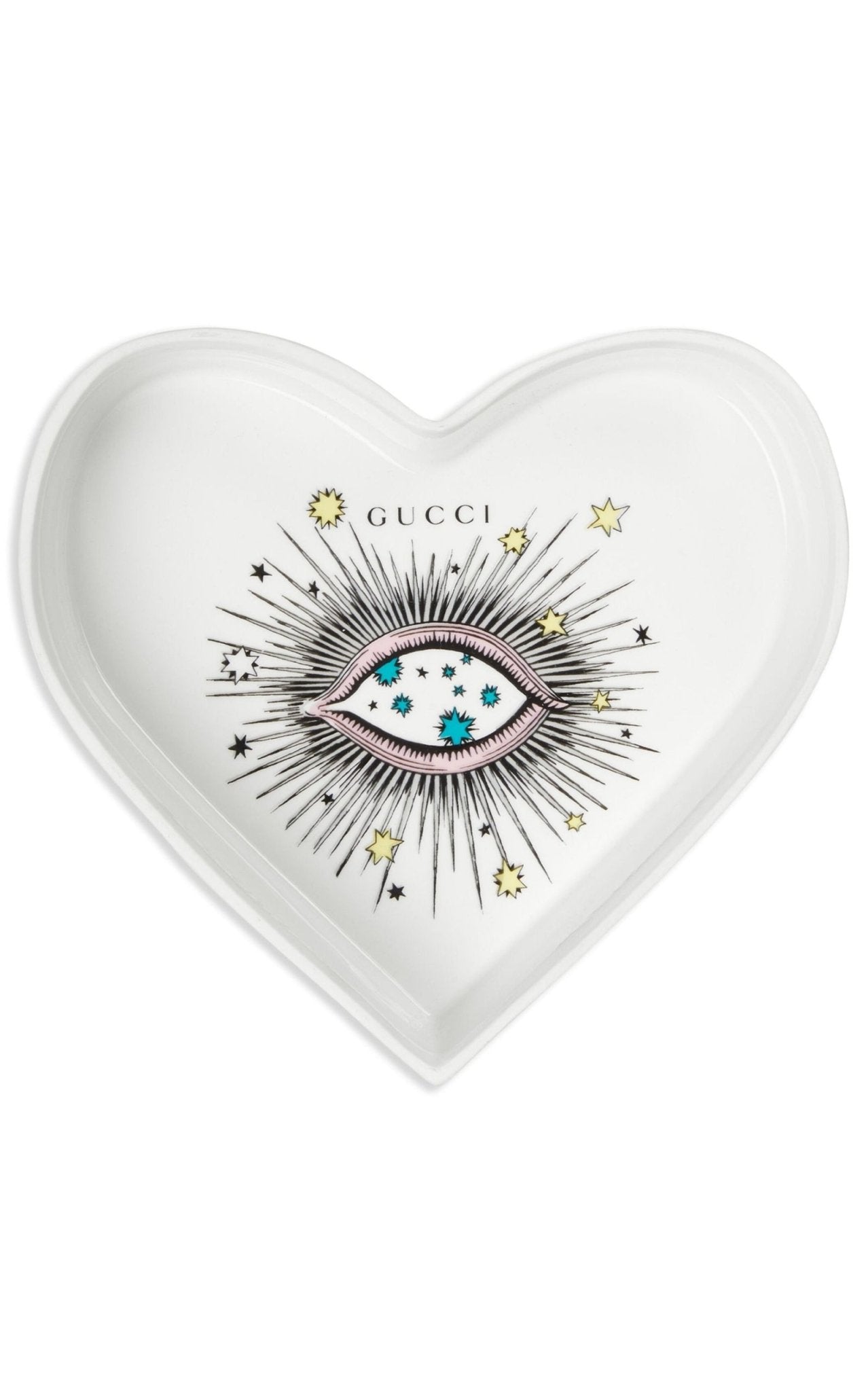 Gucci Jewellery Porcelain Box With Star Eye Print - Runway Catalog