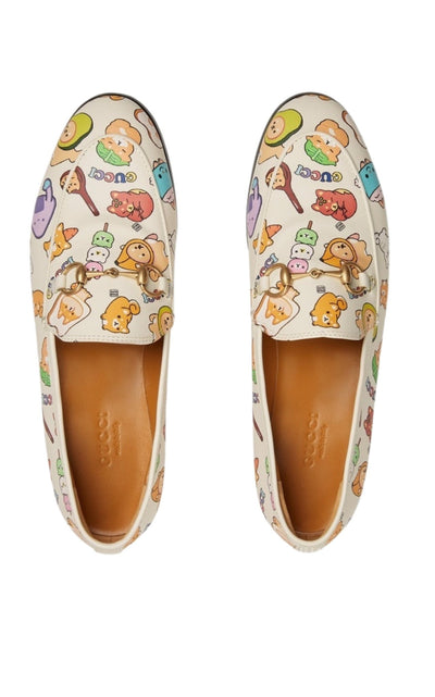 Gucci Jordaan Animal Print Loafer - Runway Catalog