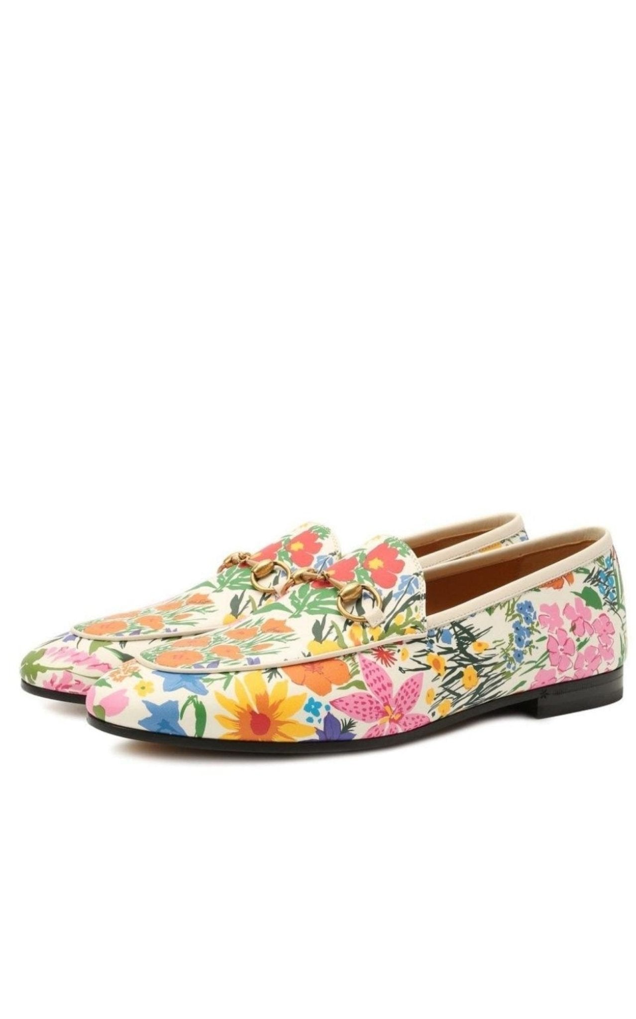 Gucci Ken Scott Jordaan Floral Print Loafer - Runway Catalog