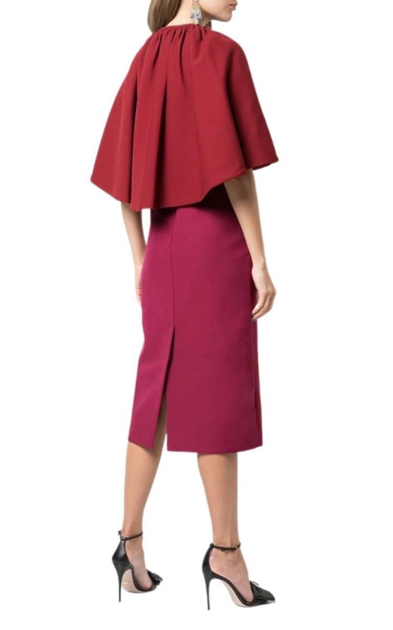 Gucci Layered Cape Dress - Runway Catalog