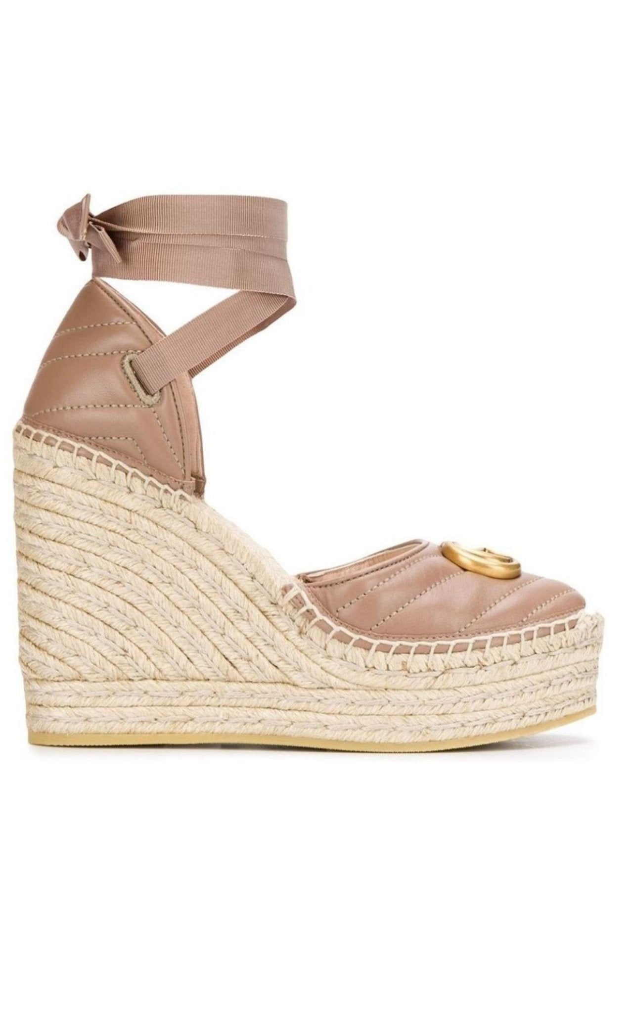 Gucci Leather Platform Espadrilles - Runway Catalog