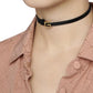 Leather Square GG Choker Gucci