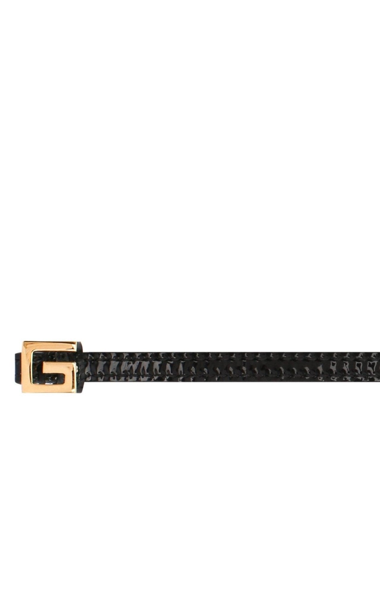 Gucci Leather Square GG Choker - Runway Catalog