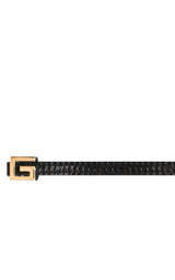 Leather Square GG Choker Gucci