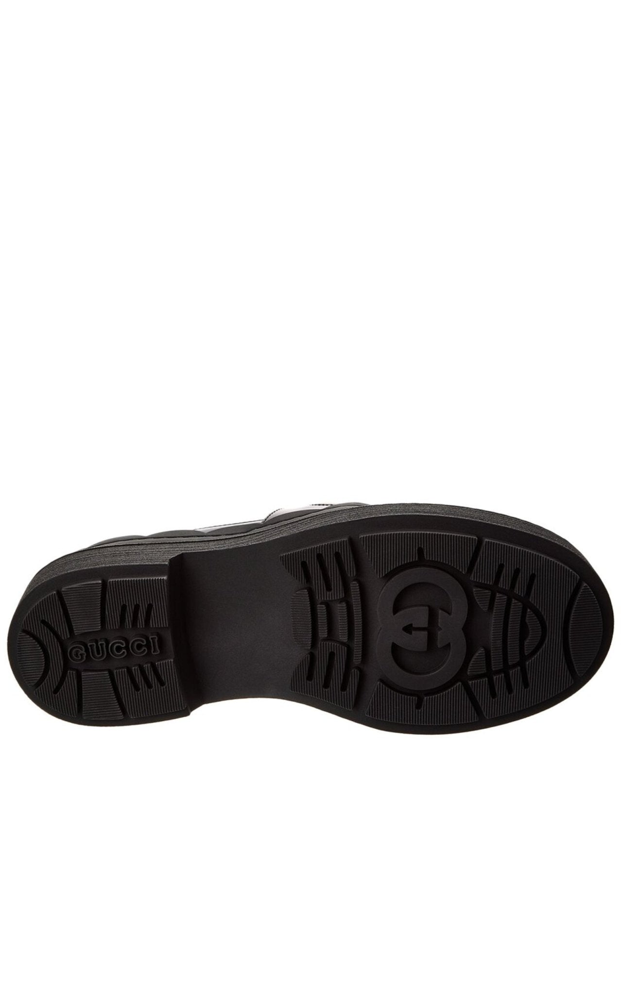 Gucci Logo Applique Leather Loafer - Runway Catalog