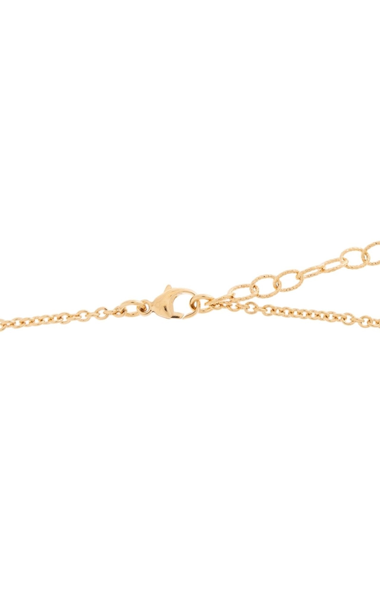 Gucci Logo Pearl Embellished Necklace - Runway Catalog