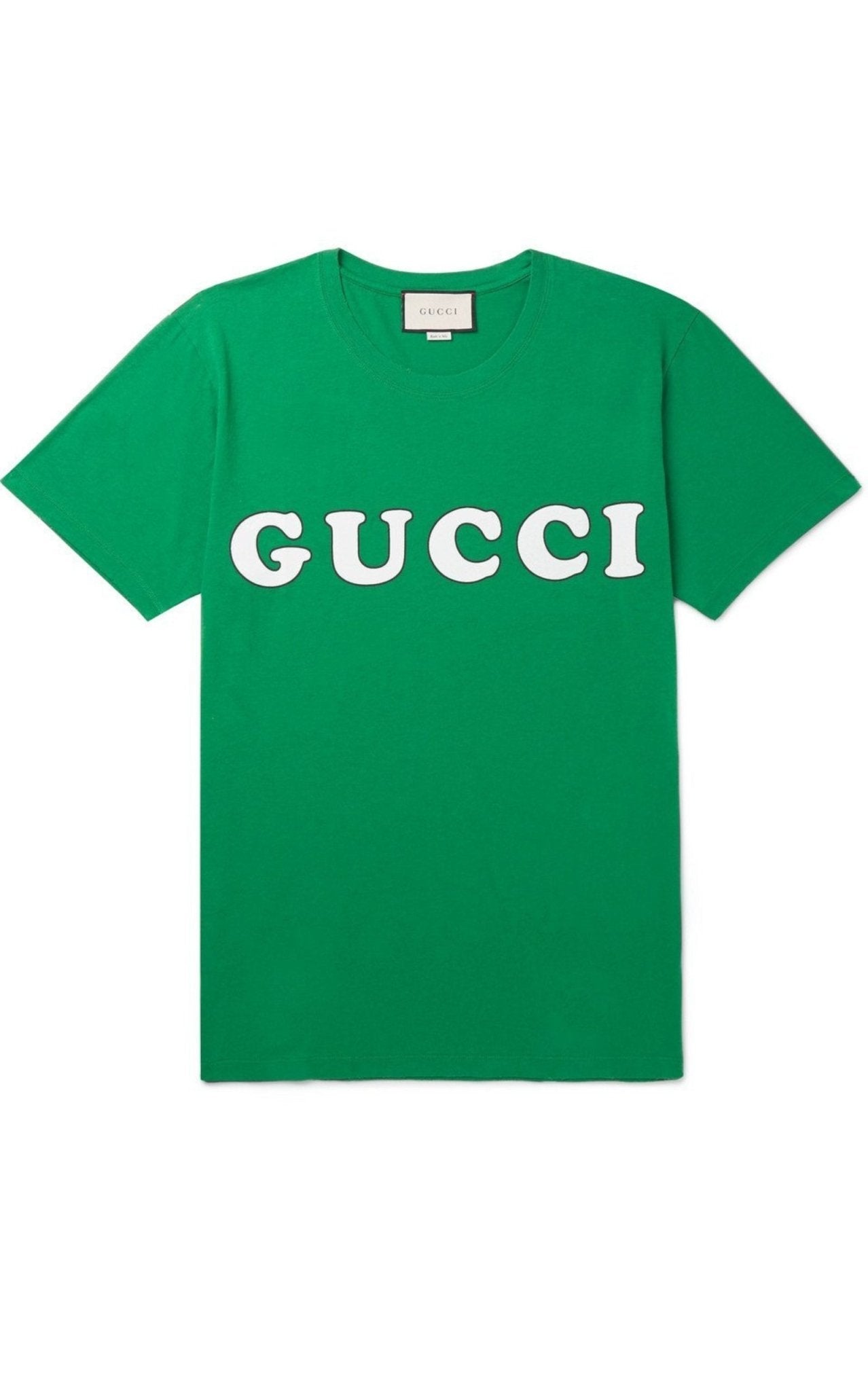 Gucci Logo - Print Cotton T-Shirt - Runway Catalog