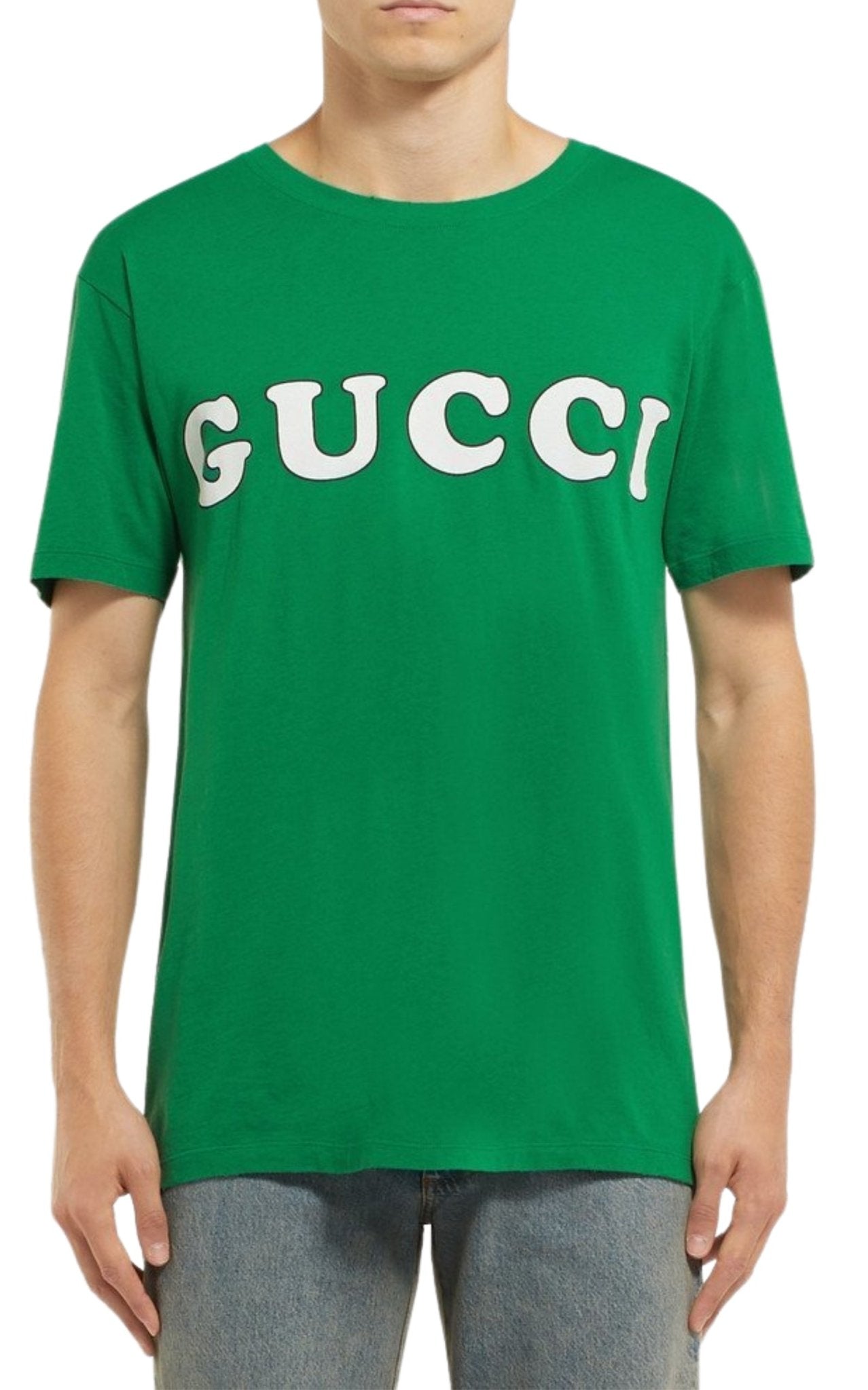 Gucci Logo - Print Cotton T-Shirt - Runway Catalog