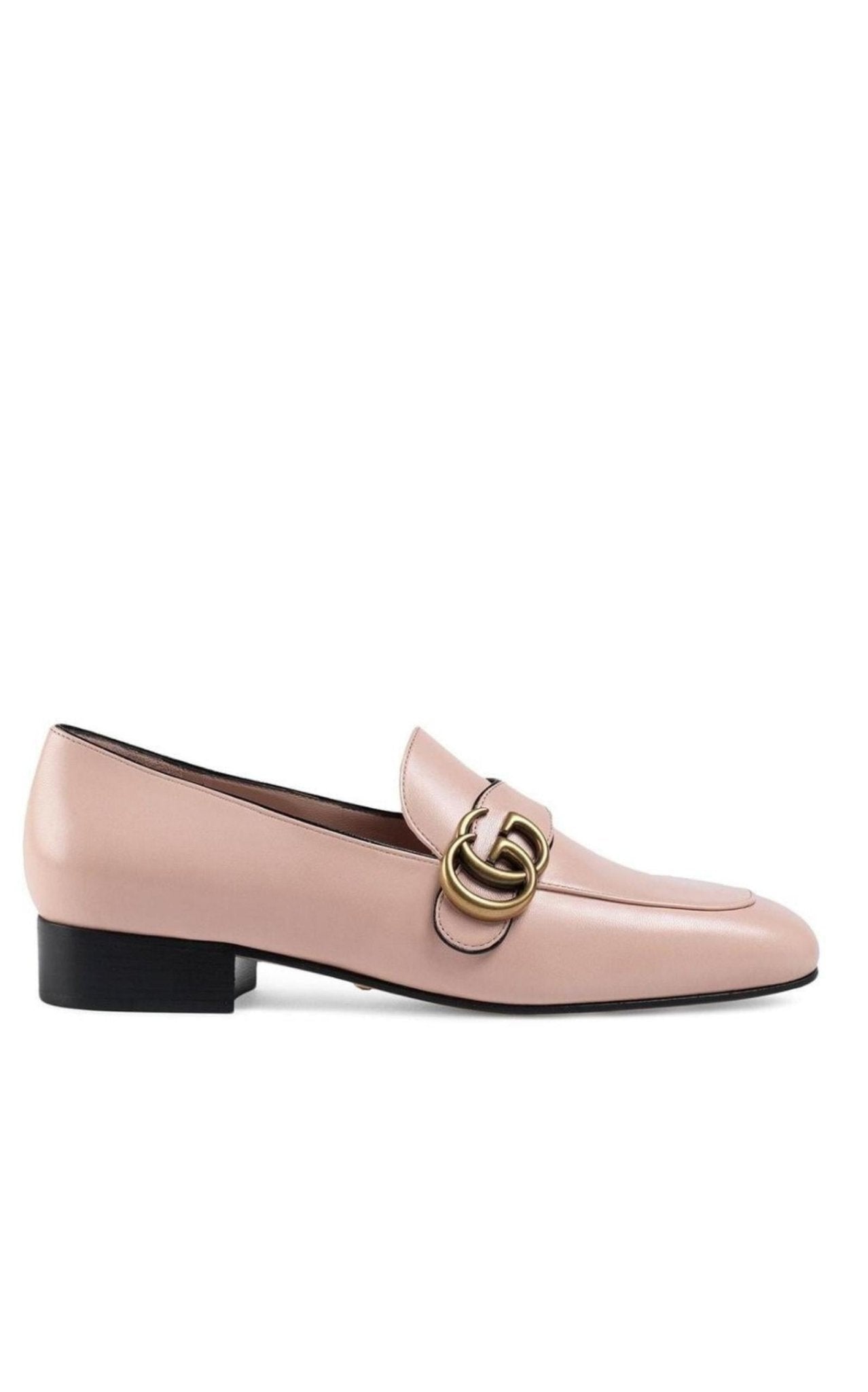 Gucci Marmont 25mm Leather Loafers - Runway Catalog