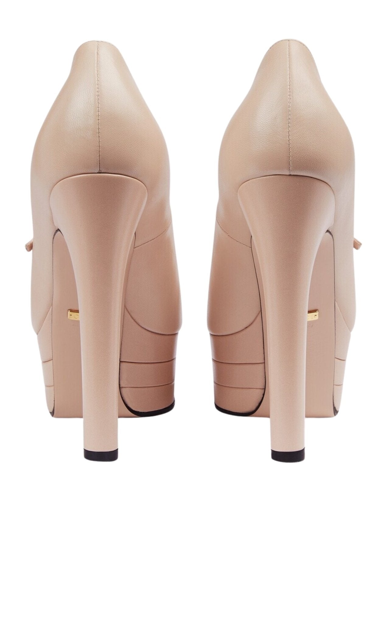 Gucci Mary Jane Platforms Angel 95 Leather - Runway Catalog