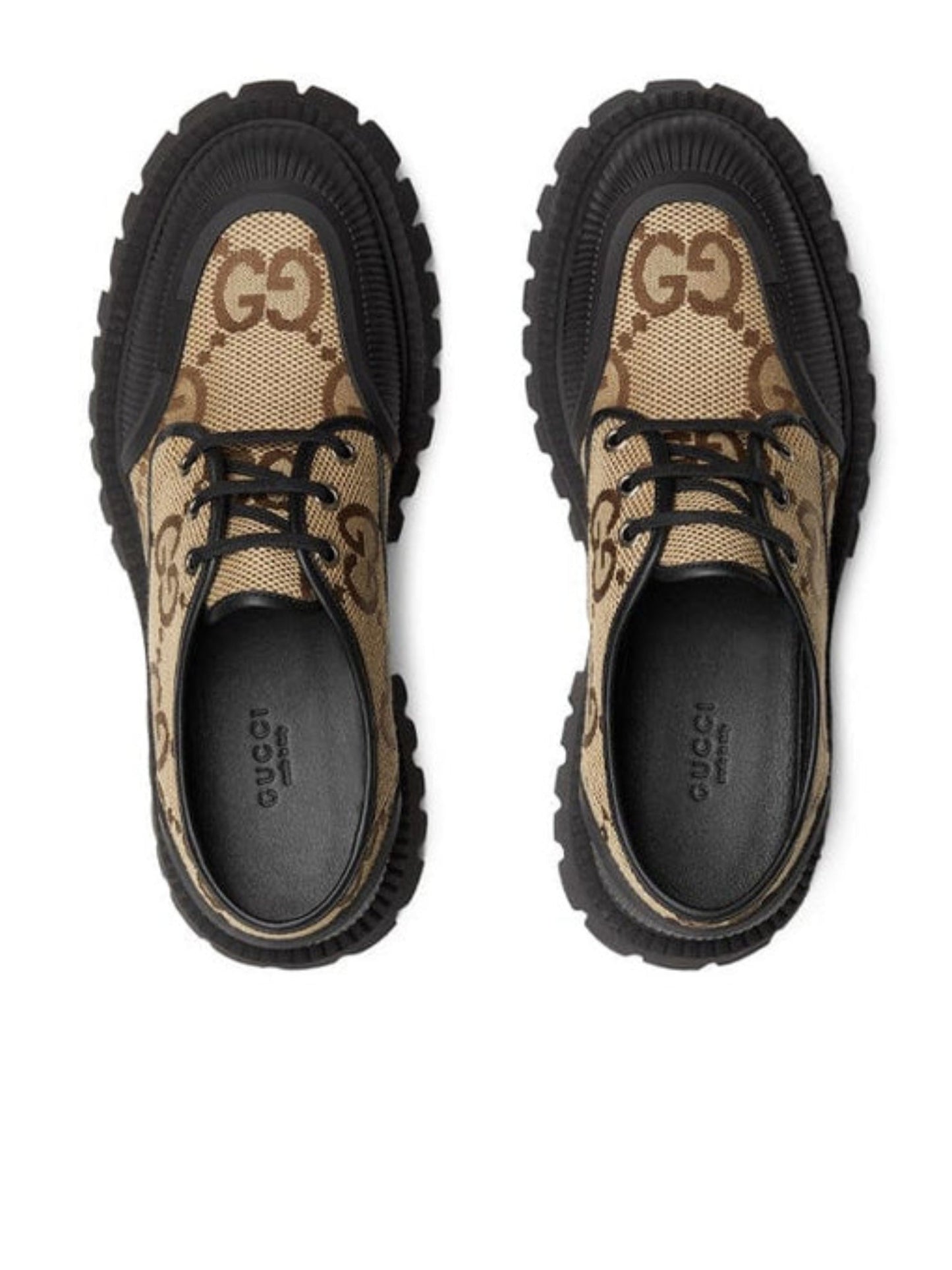 Gucci Maxi GG Slip - On Loafers - Runway Catalog
