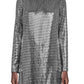 Metallic Dotted Jersey Dress Gucci