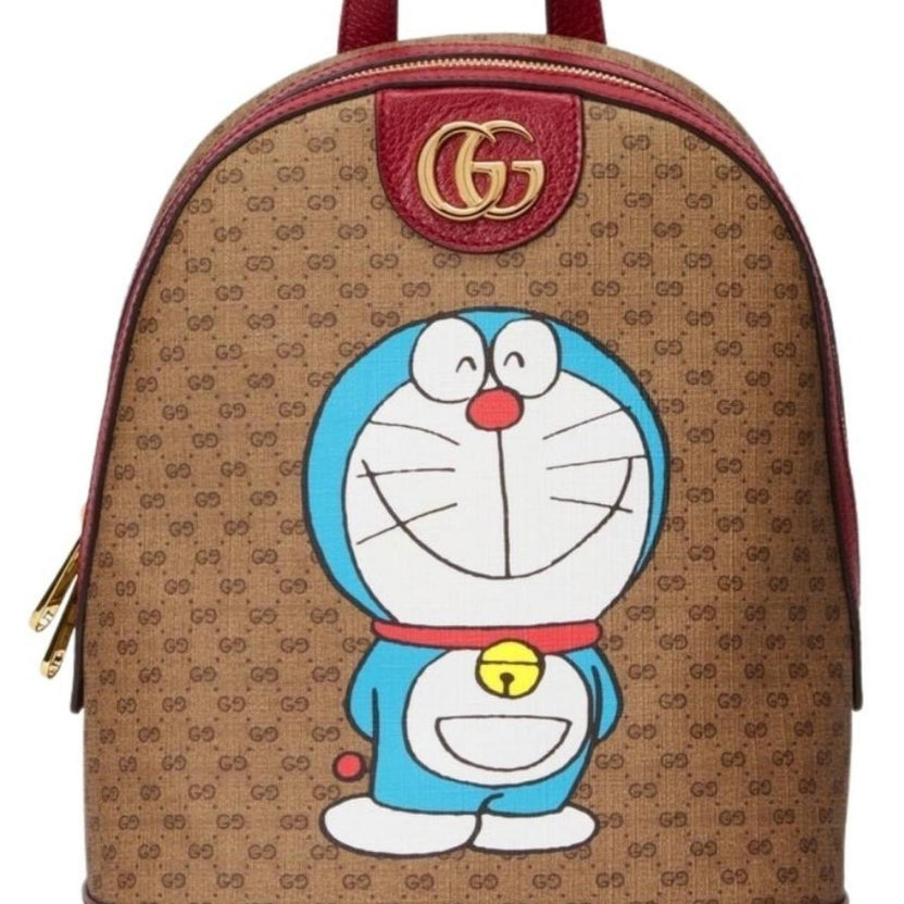Gucci Natural Doraemon X Small Backpack - Runway Catalog