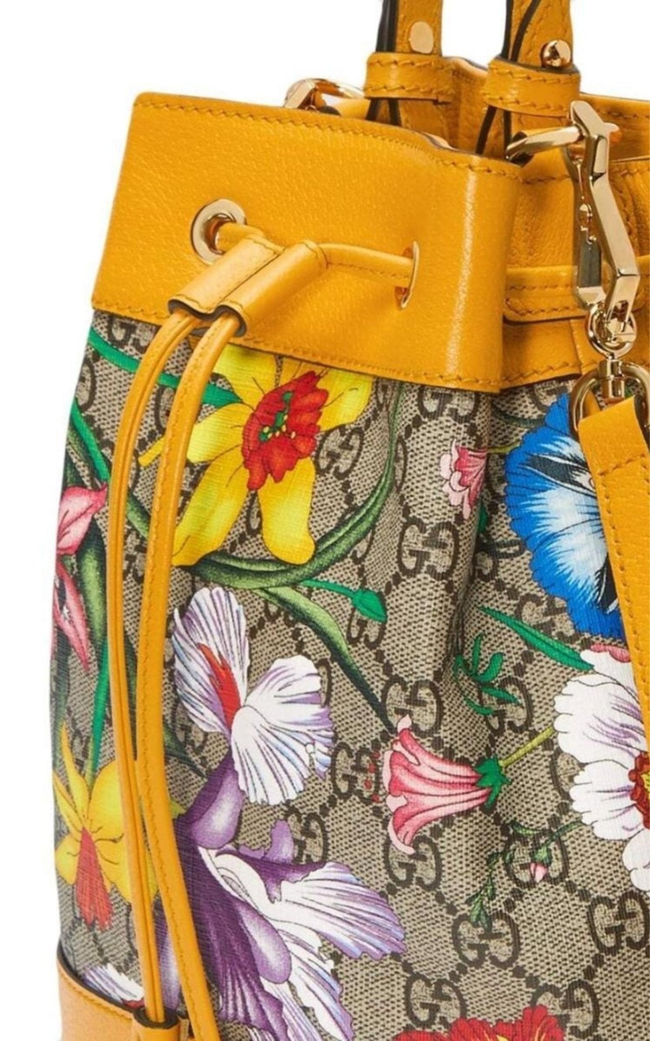 Gucci Ophidia Flora Pattern Backpack - Runway Catalog