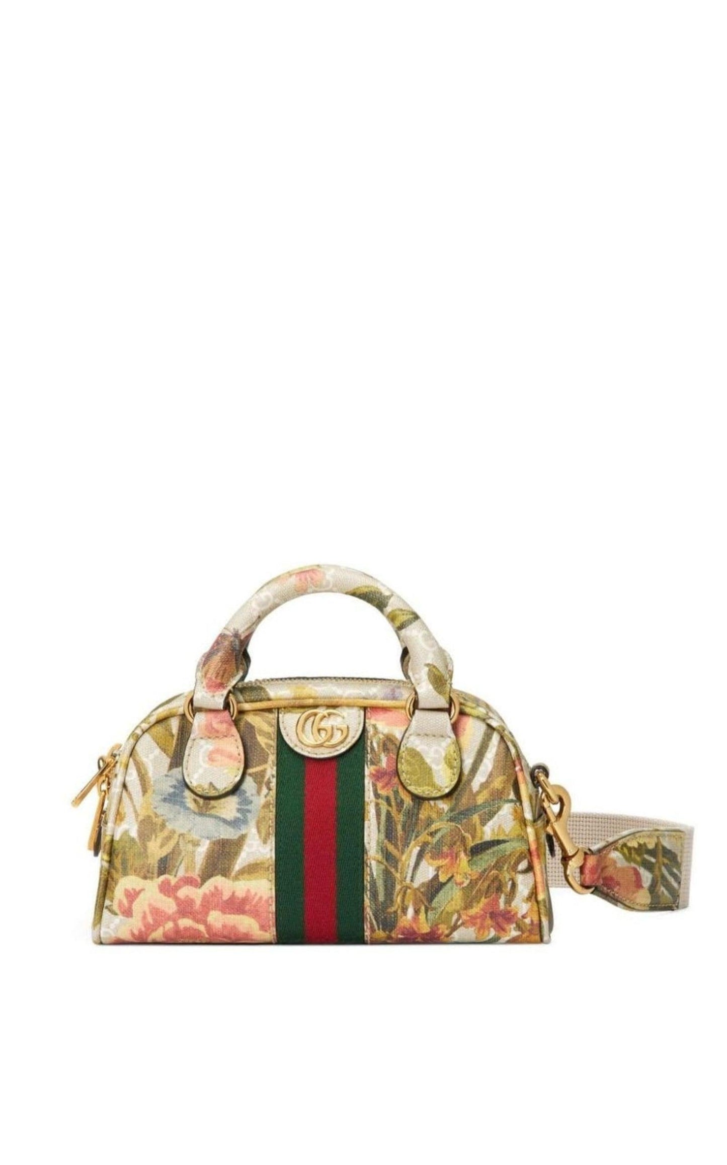 Gucci Ophidia GG Floral Shoulder Mini Bag - Runway Catalog