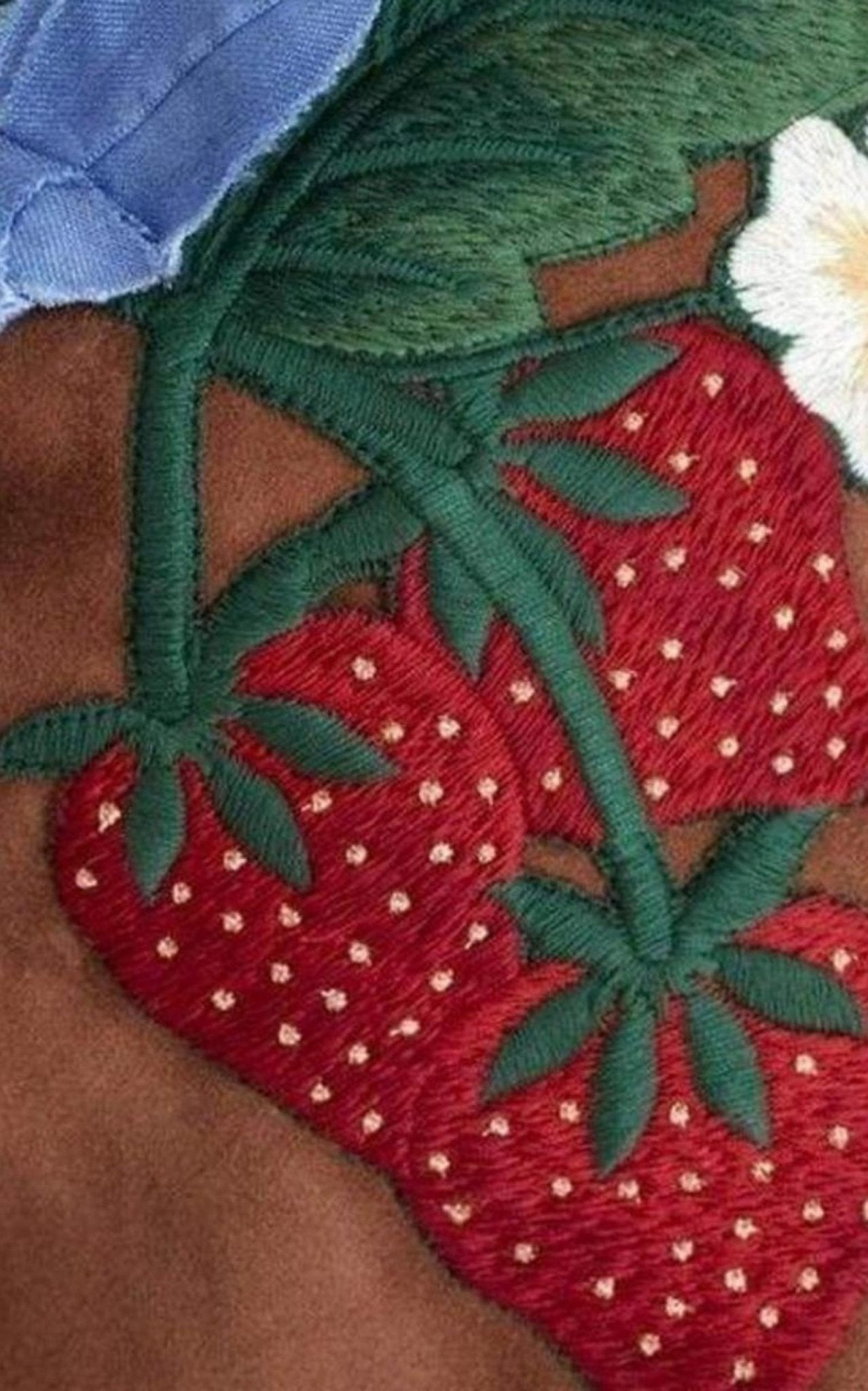 Gucci Patches Embroidered Suede Jacket - Runway Catalog