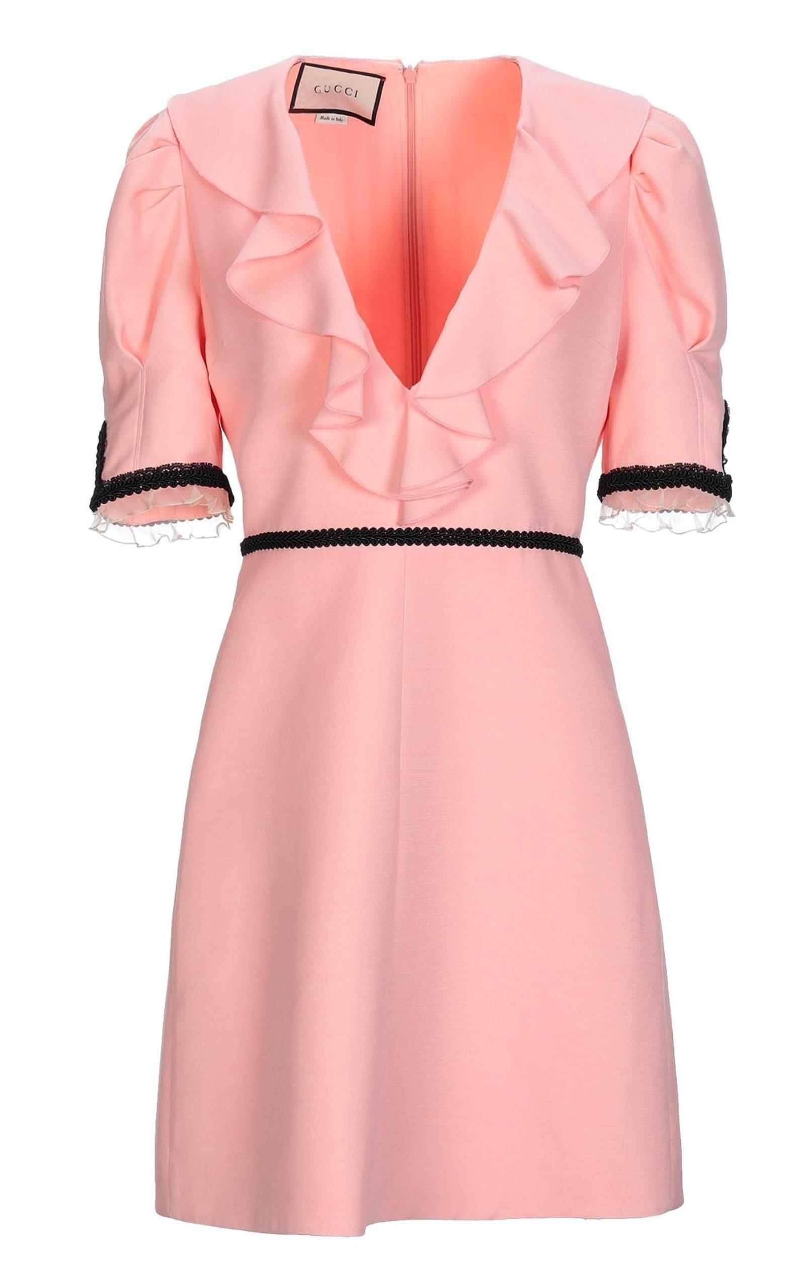 Gucci buy Pink silk dress for girls