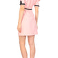 Pink Crepe Silk Wool Cocktail Dress Gucci