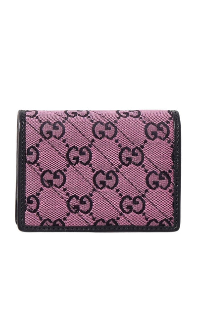 Gucci Pink Gg Marmont Multicolor Wallet - Runway Catalog