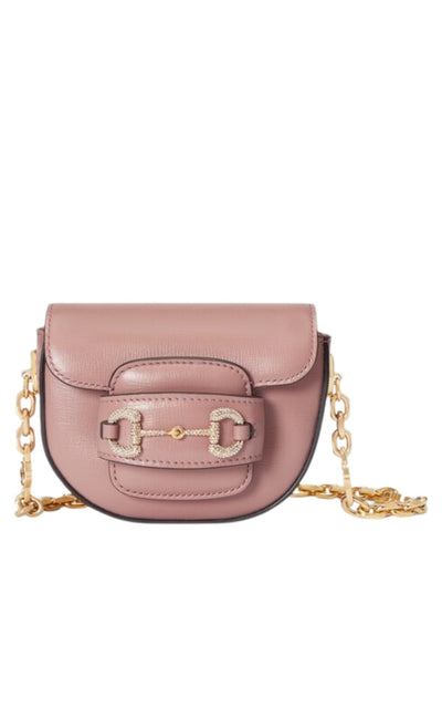 Gucci Pink Horsebit 1955 Belt Bag - Runway Catalog