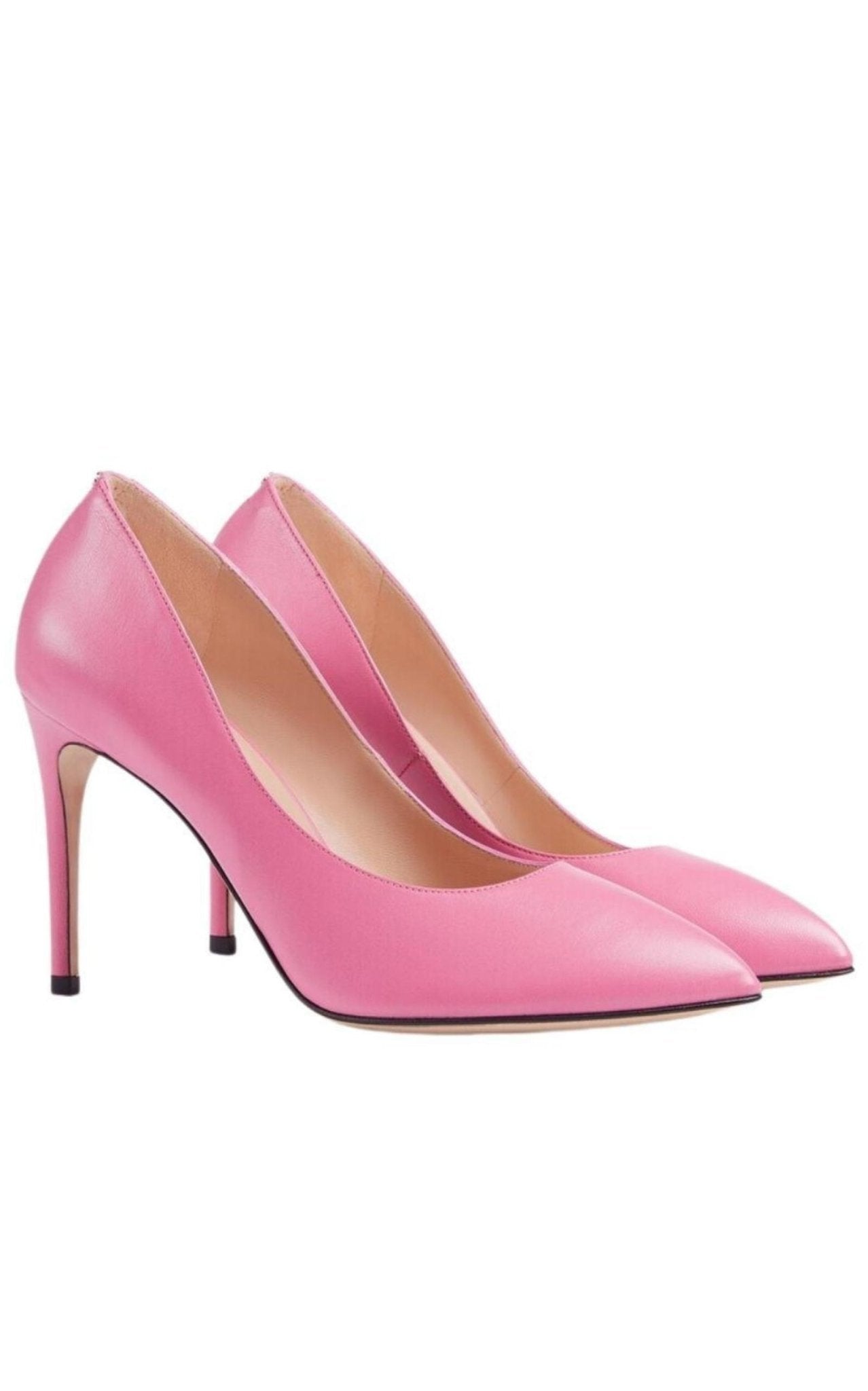 Gucci Pink Leather Stiletto Pump - Runway Catalog