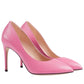 Pink Leather Stiletto Pump Gucci