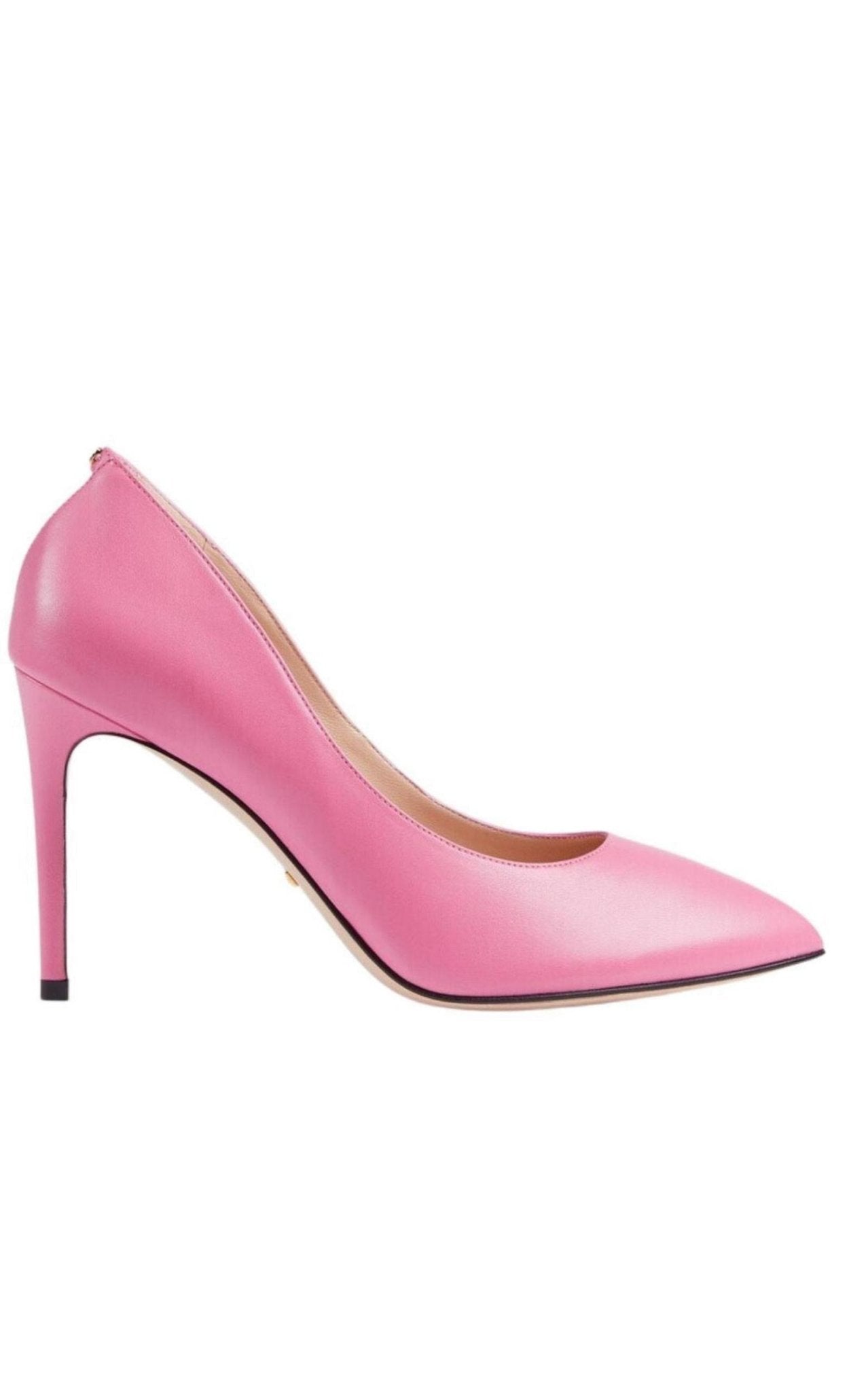Gucci Pink Leather Stiletto Pump - Runway Catalog