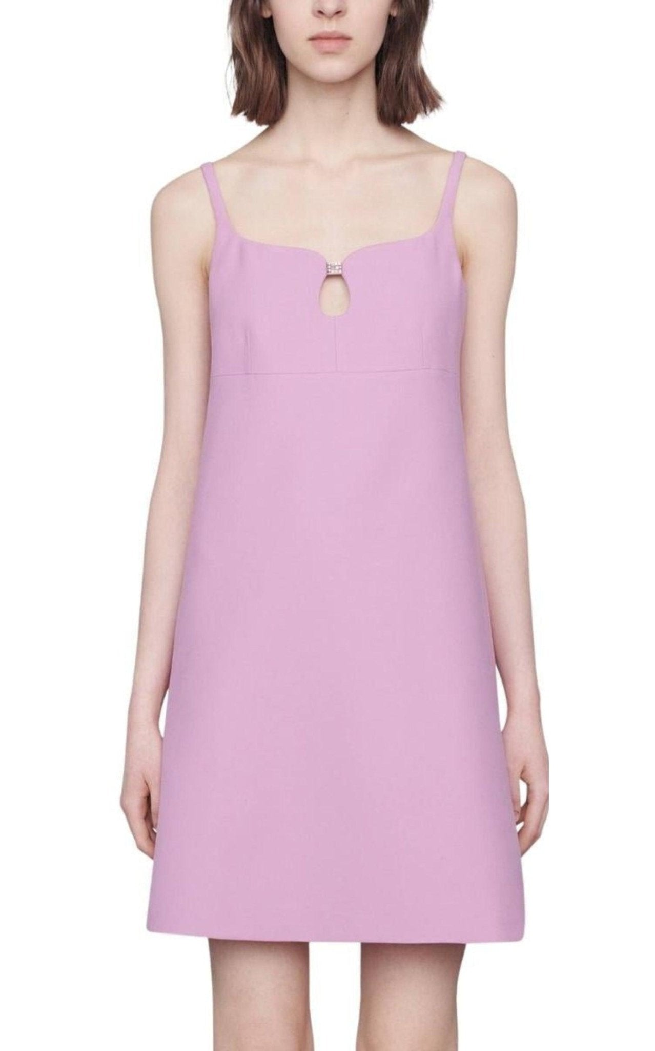 Gucci Pink Silk and Wool Cady Crepe Dress - Runway Catalog
