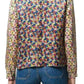 Pleated Bib Peter Pan Blouse Gucci