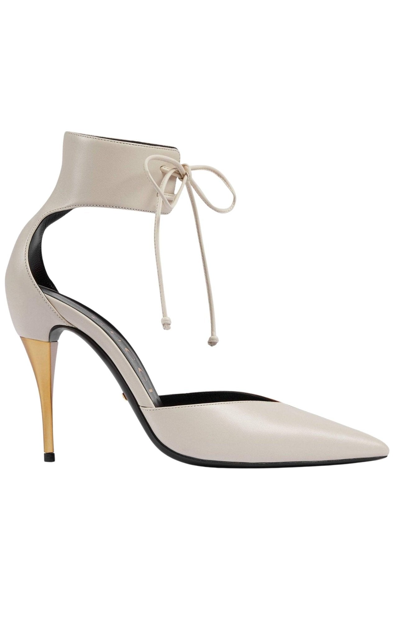 Gucci Priscilla Glossed - Leather Pumps Bi - color - Runway Catalog