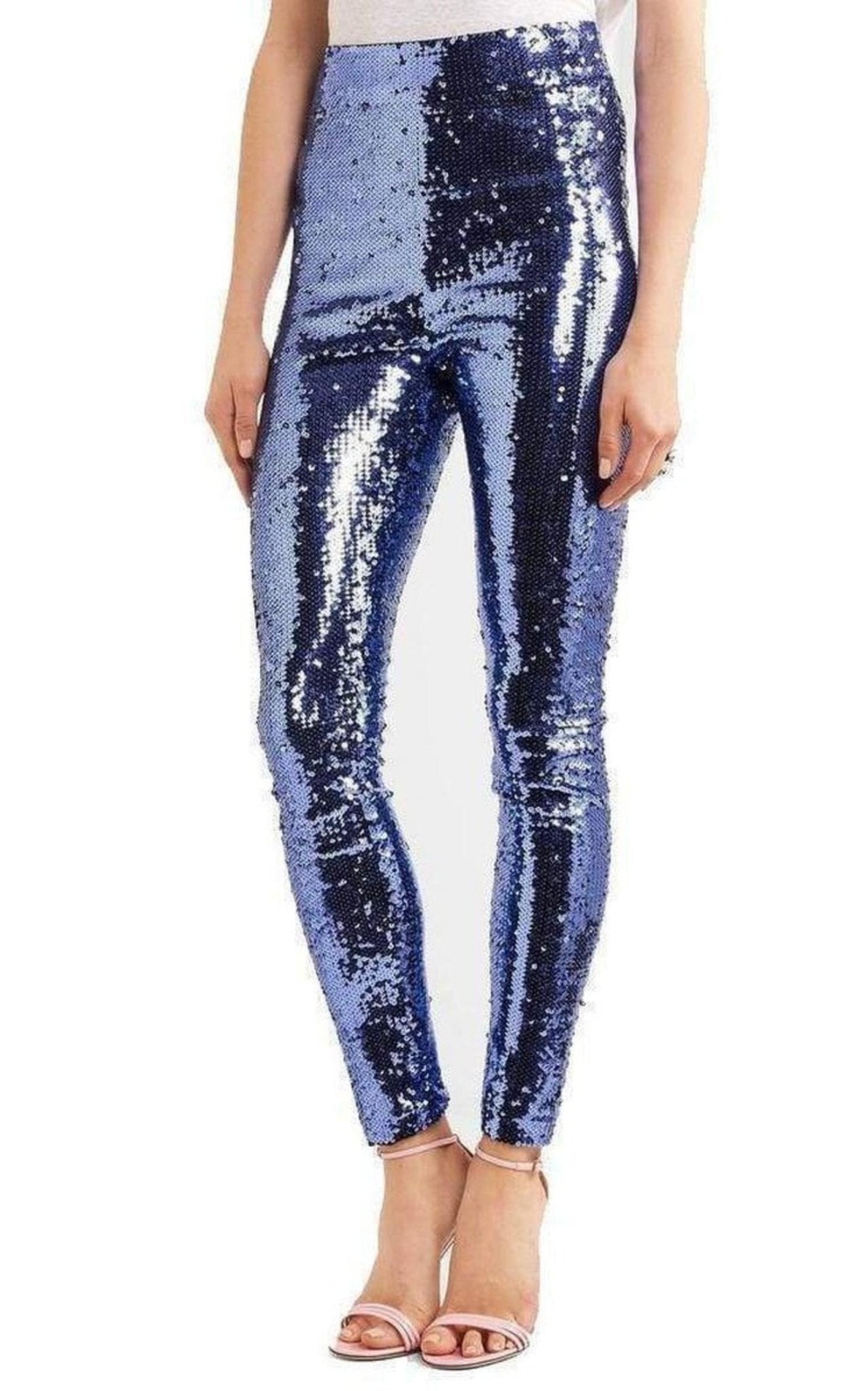 Gucci Purple Sequin Tulle Leggings - Runway Catalog