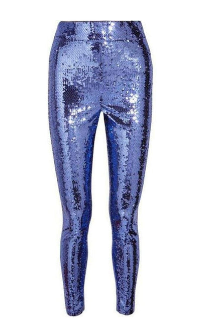 Gucci Purple Sequin Tulle Leggings - Runway Catalog