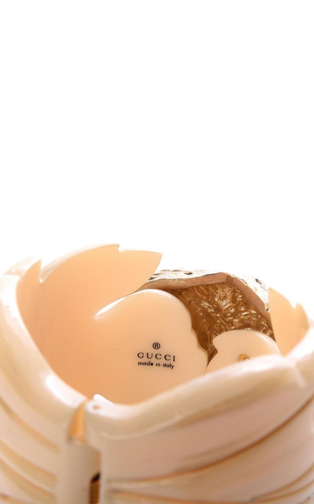 Gucci Rajah Resin Leaf Bracelet - Runway Catalog