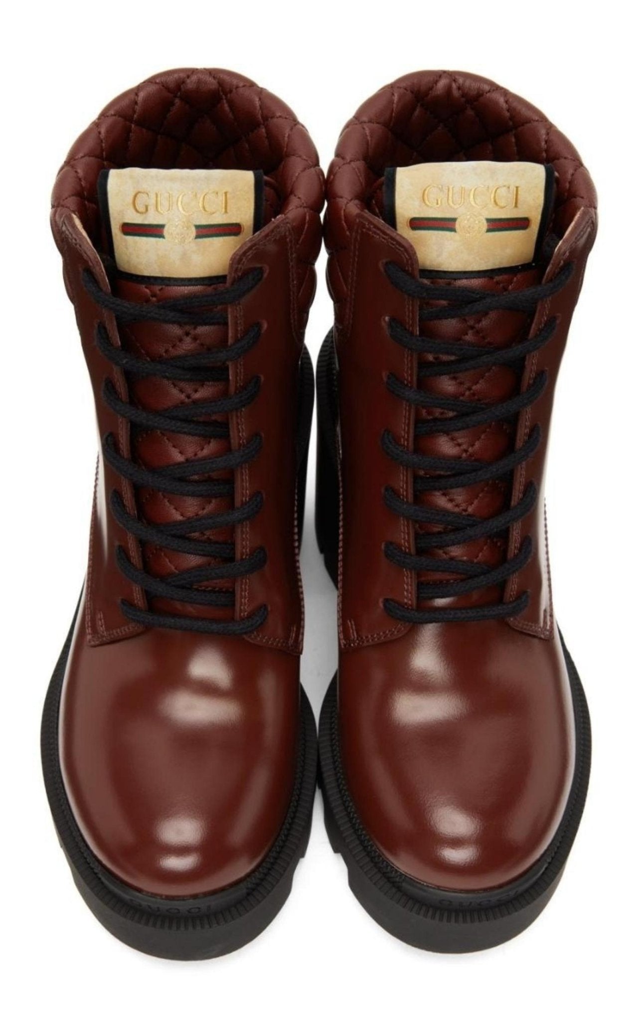 Gucci Red Trip Ankle Boots - Runway Catalog