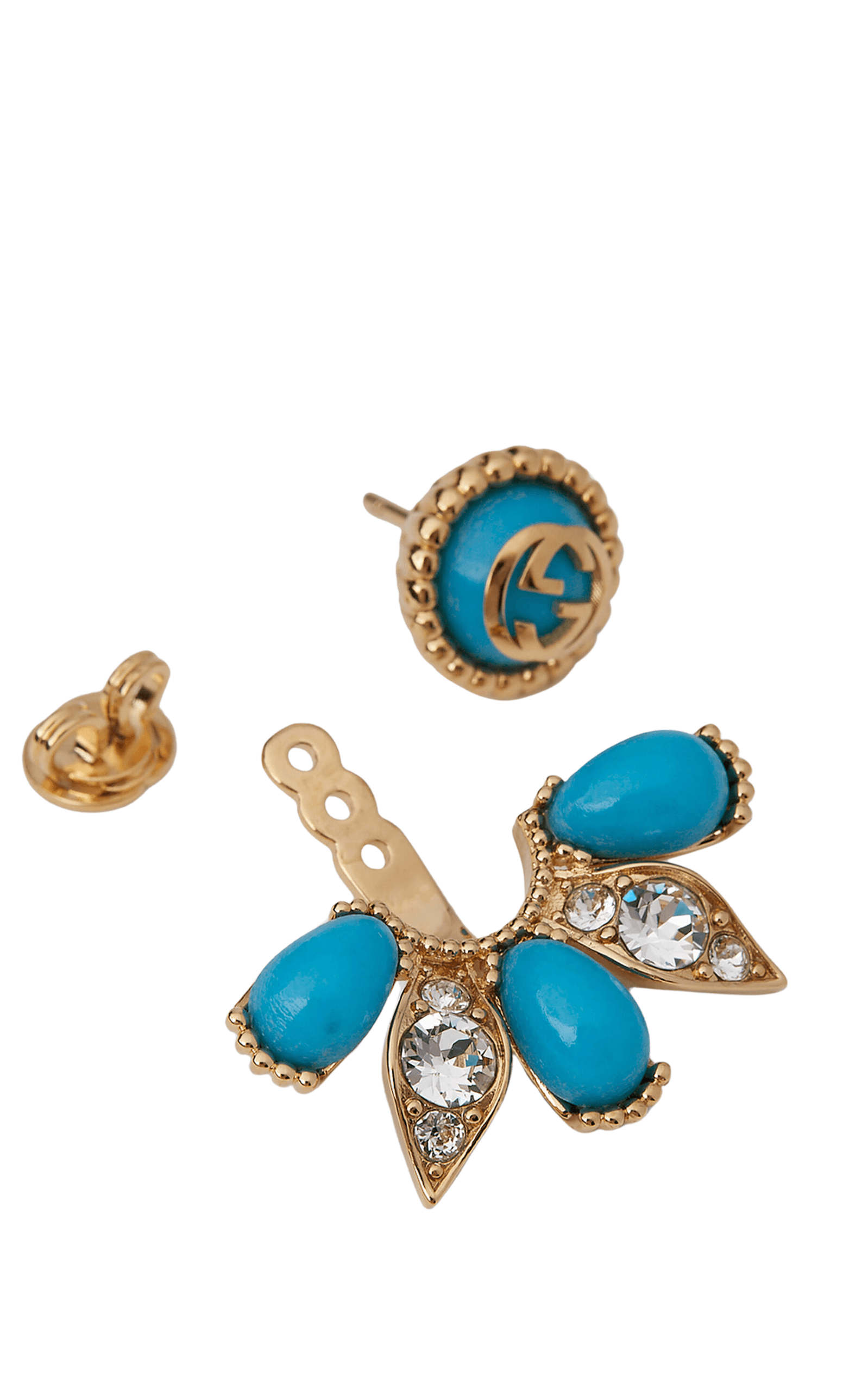 Gucci Resin Crystal Single Earring - Runway Catalog