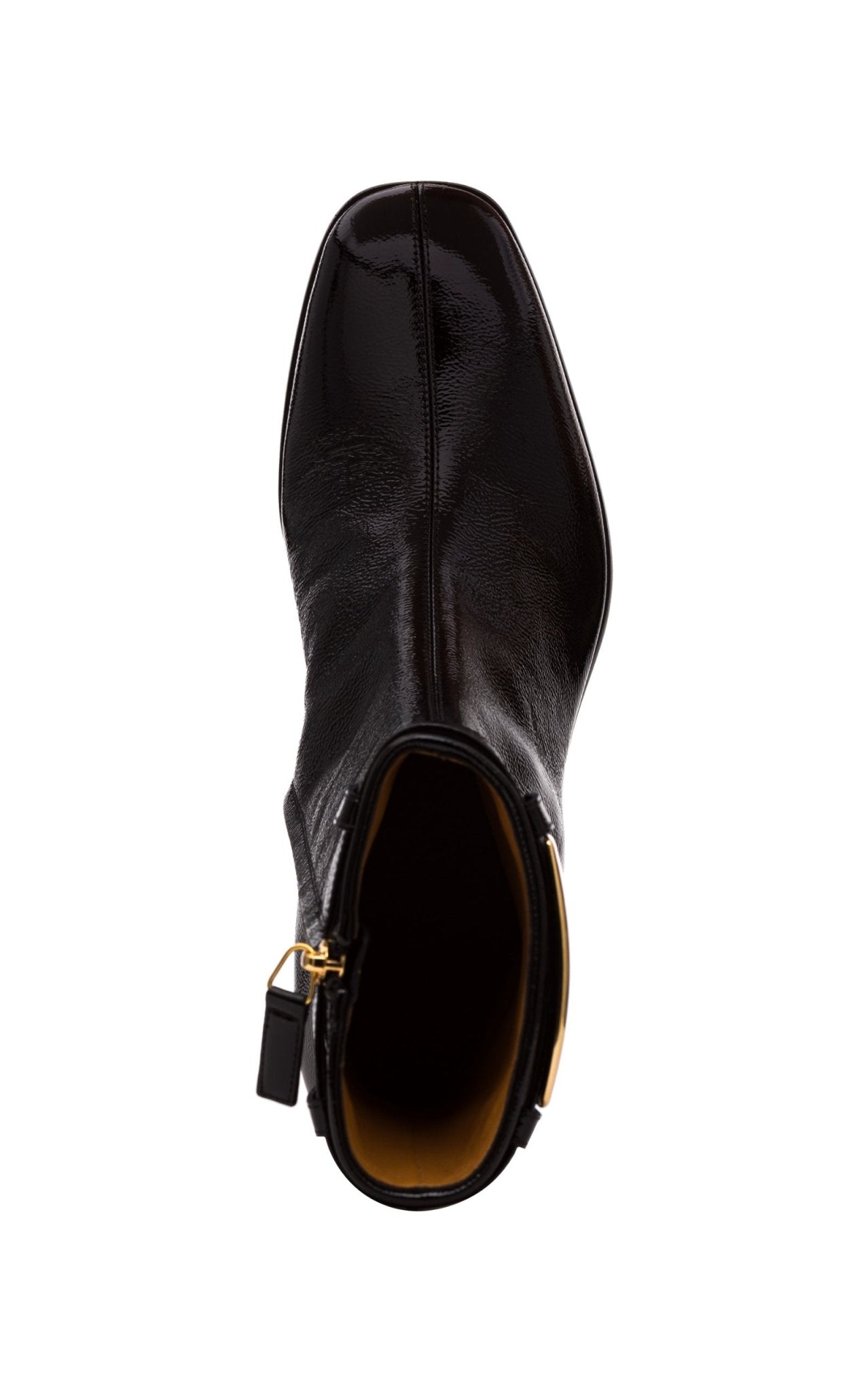 Gucci Retro G 35mm Leather Ankle Boots - Runway Catalog