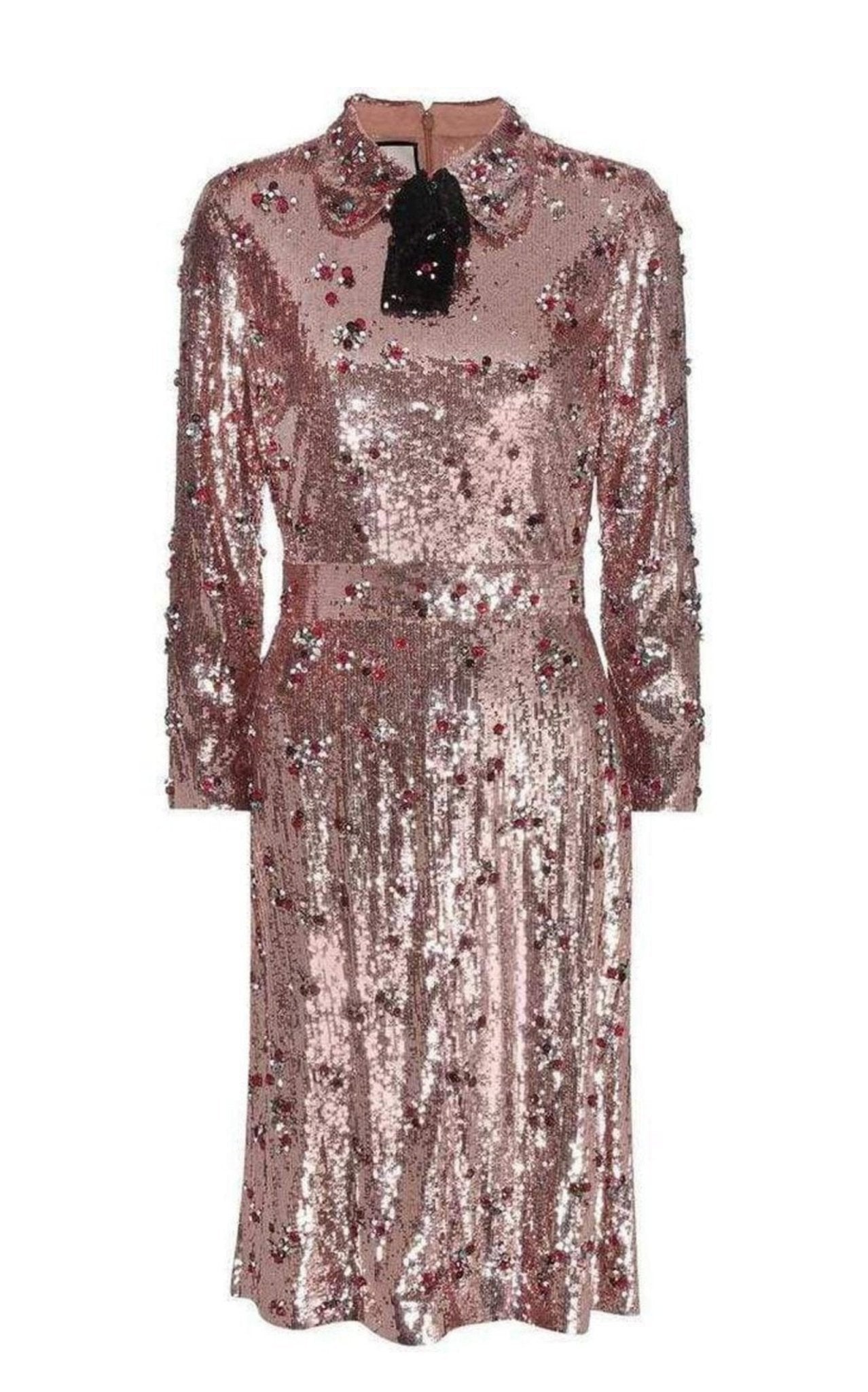 Gucci Sequins with Crystal Embroidered Dress - Runway Catalog