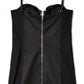 Silk Duchesse Mid-length Dress In Black Gucci