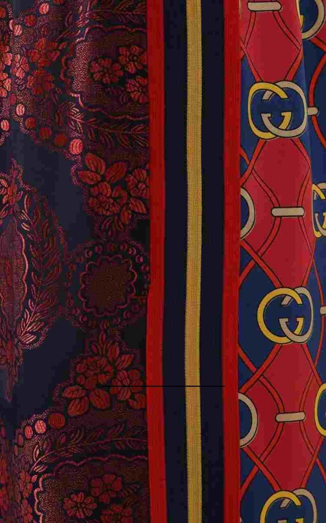 Gucci Silk Spice Blue Twill Trouser Jogger Pants - Runway Catalog