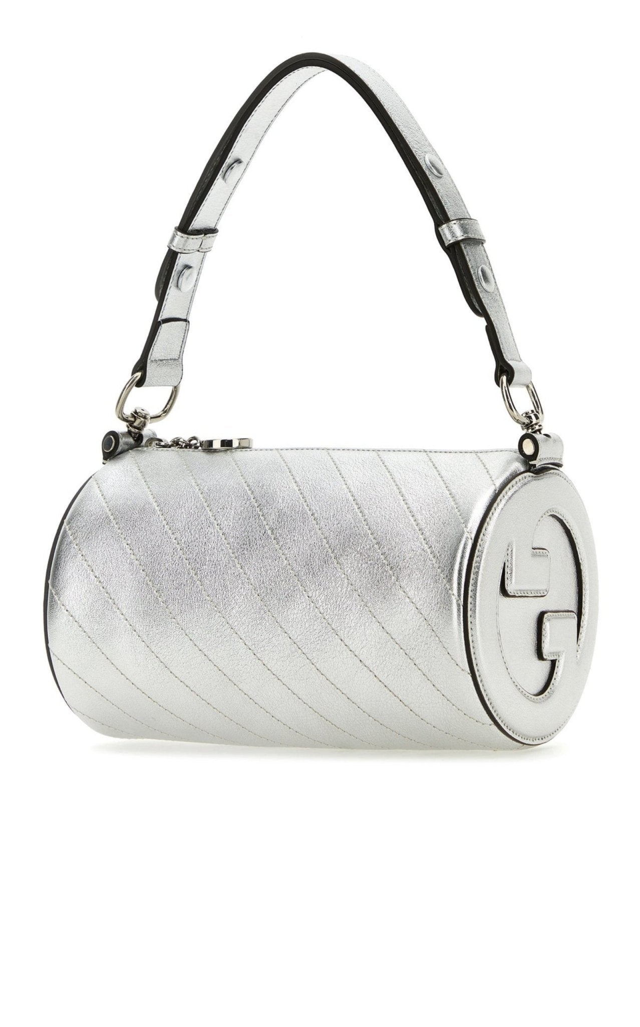 Gucci Silver Blondie Mini Shoulder Bag - Runway Catalog