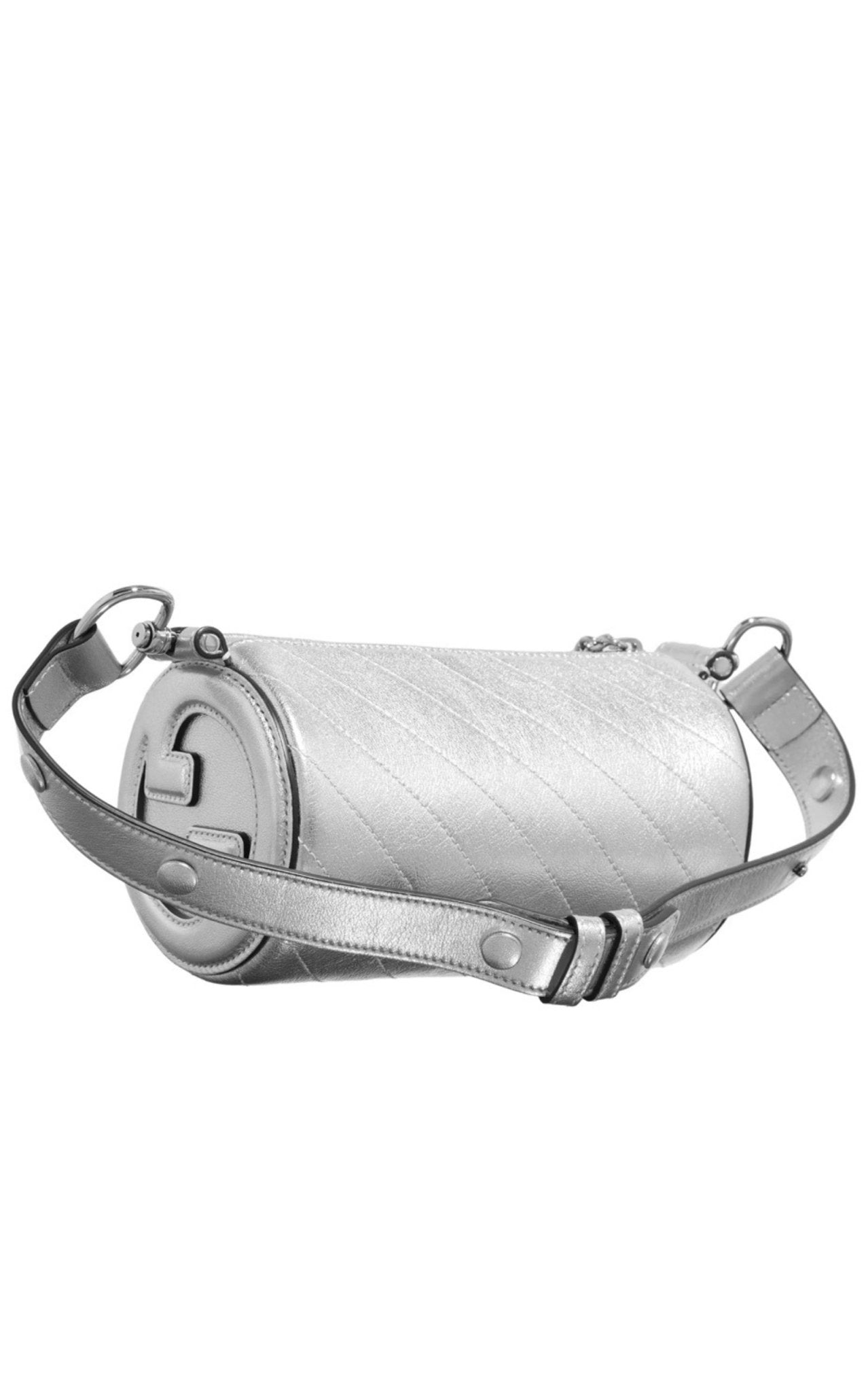 Gucci Silver Blondie Mini Shoulder Bag - Runway Catalog