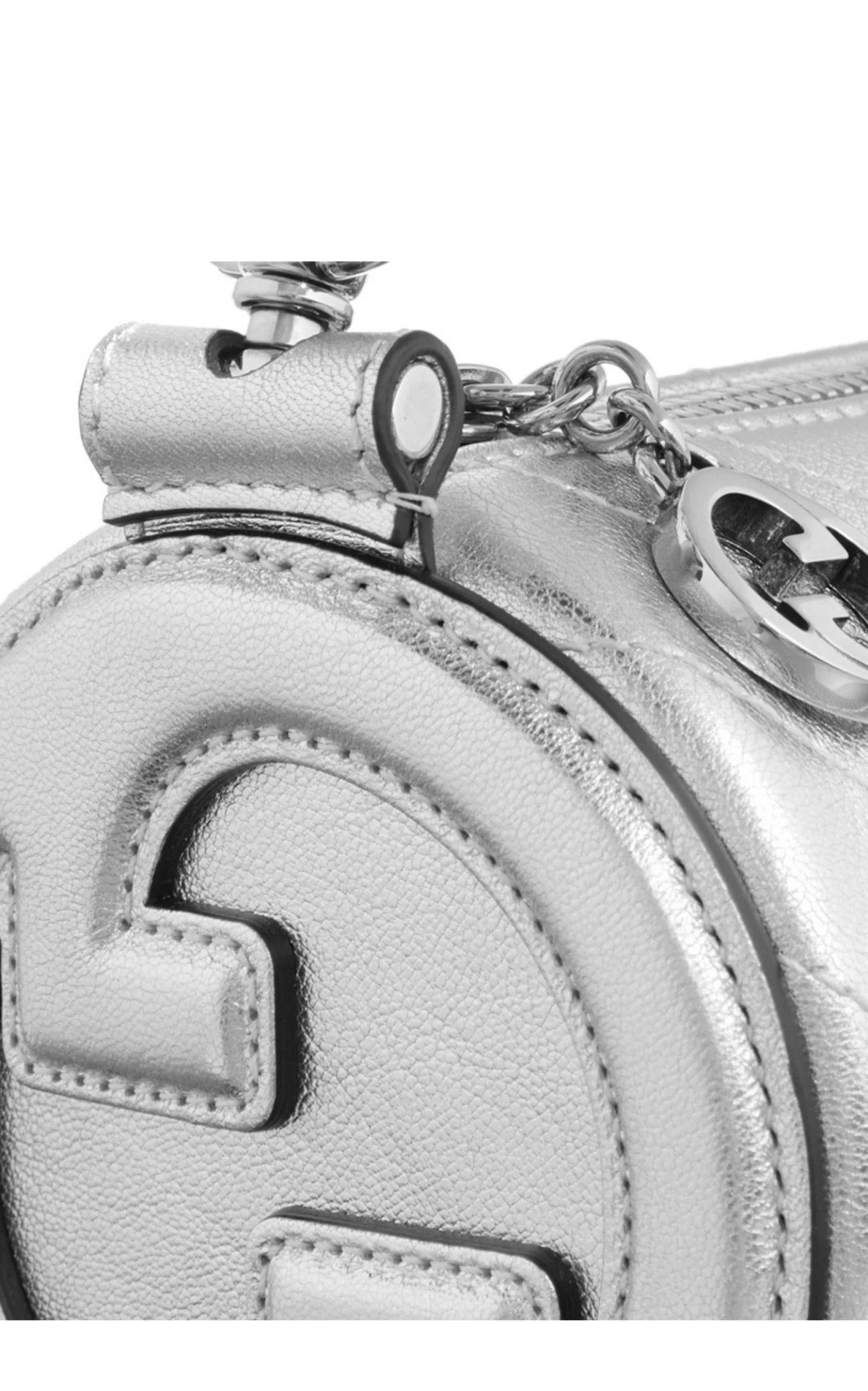 Gucci Silver Blondie Mini Shoulder Bag - Runway Catalog