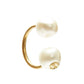 Single Earring with Pearls in Gold Gucci