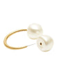 Single Earring with Pearls in Gold Gucci