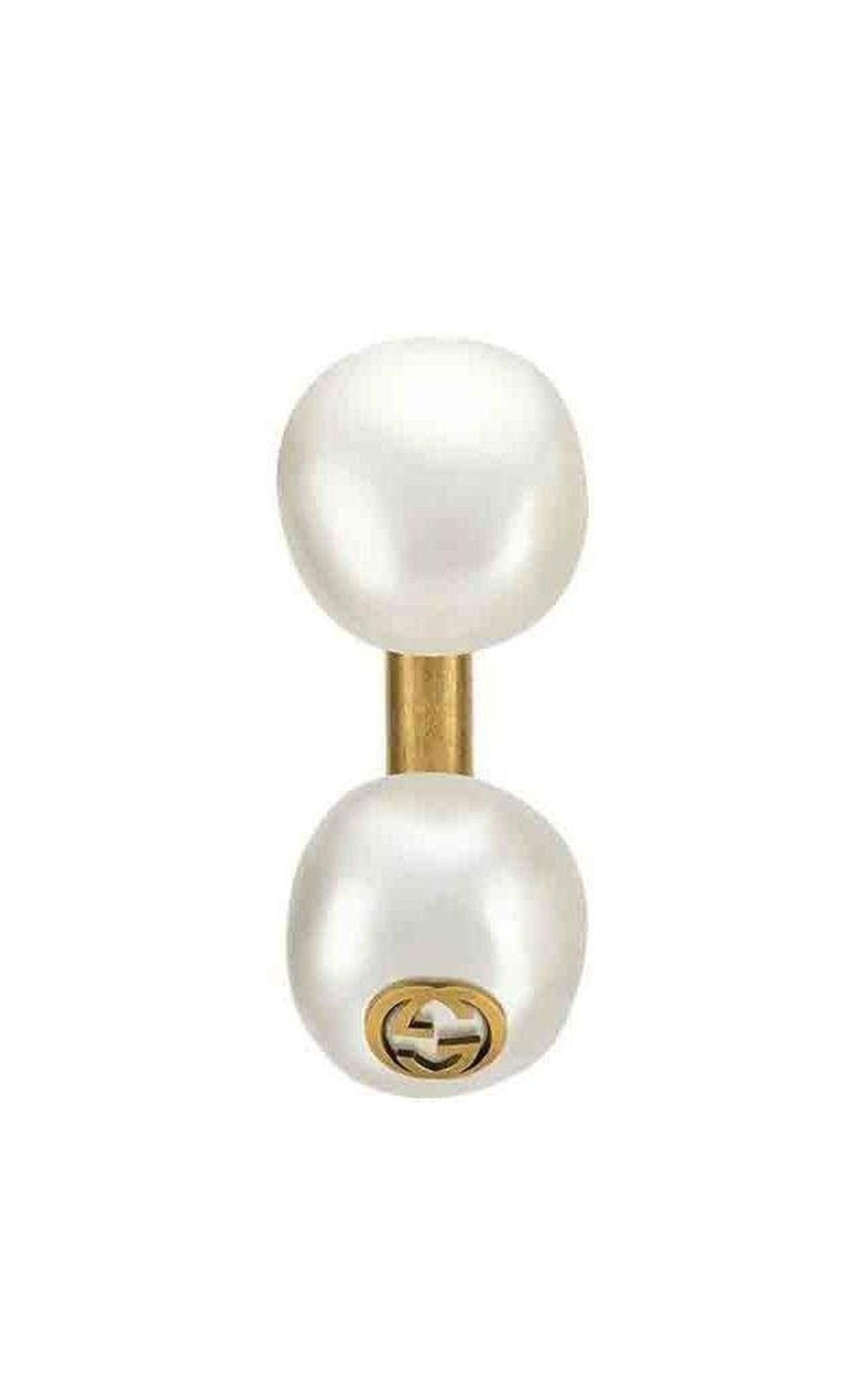 Gucci Single Earring with Pearls in Gold - Runway Catalog