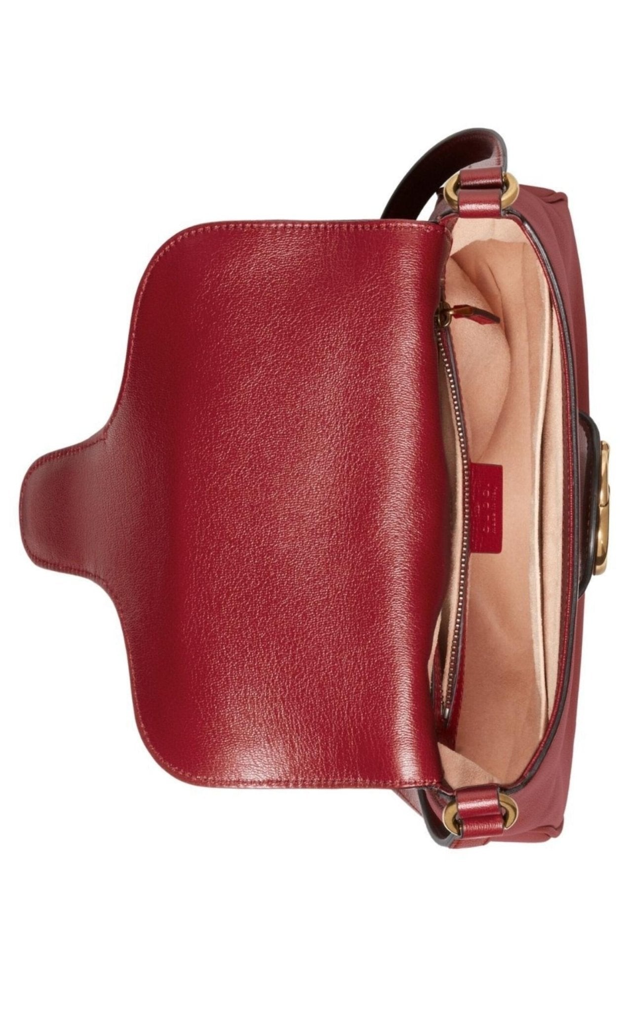 Gucci Small Messenger with Double GG Bag in Red - Runway Catalog