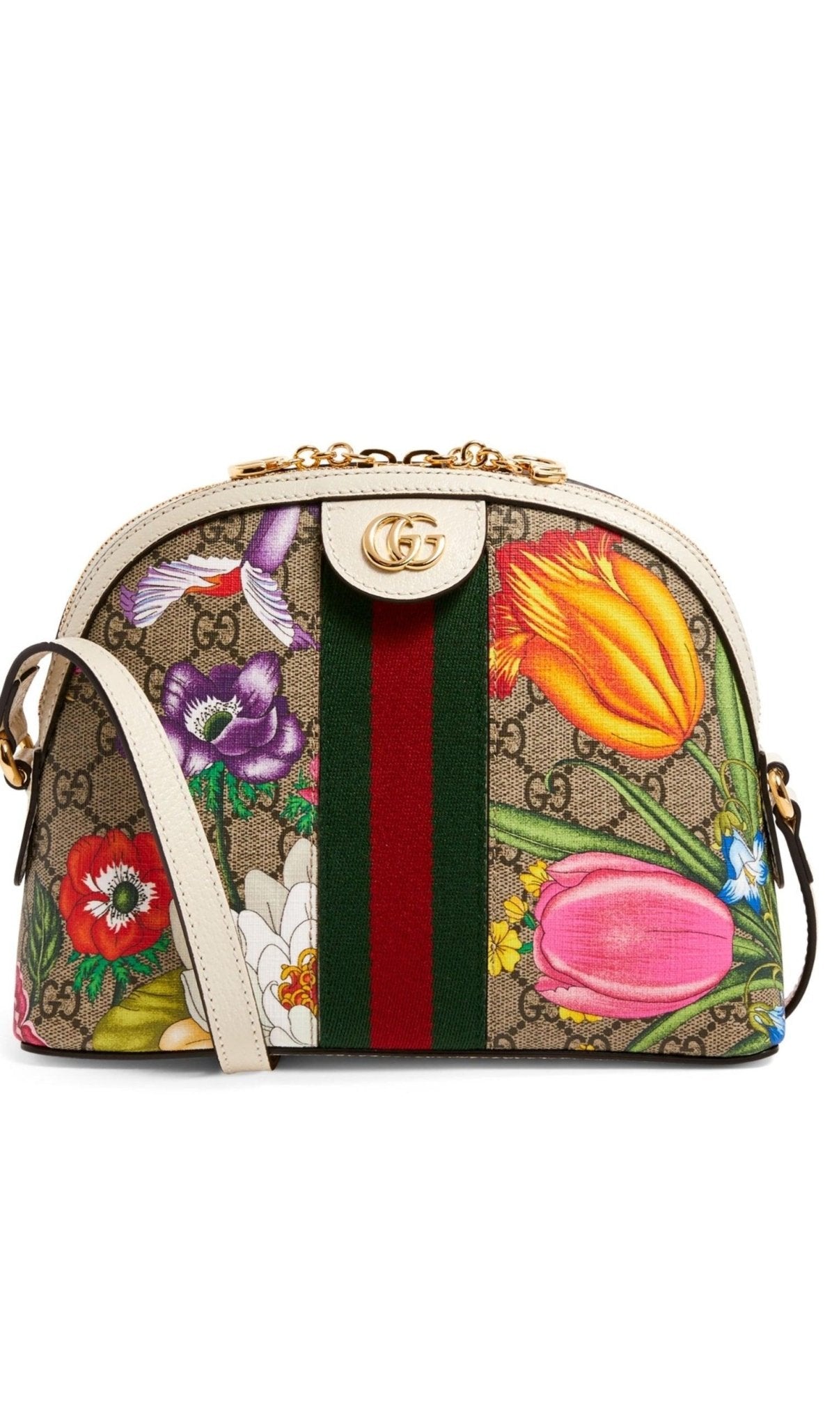 Gucci Small Ophidia Flora Shoulder Bag - Runway Catalog