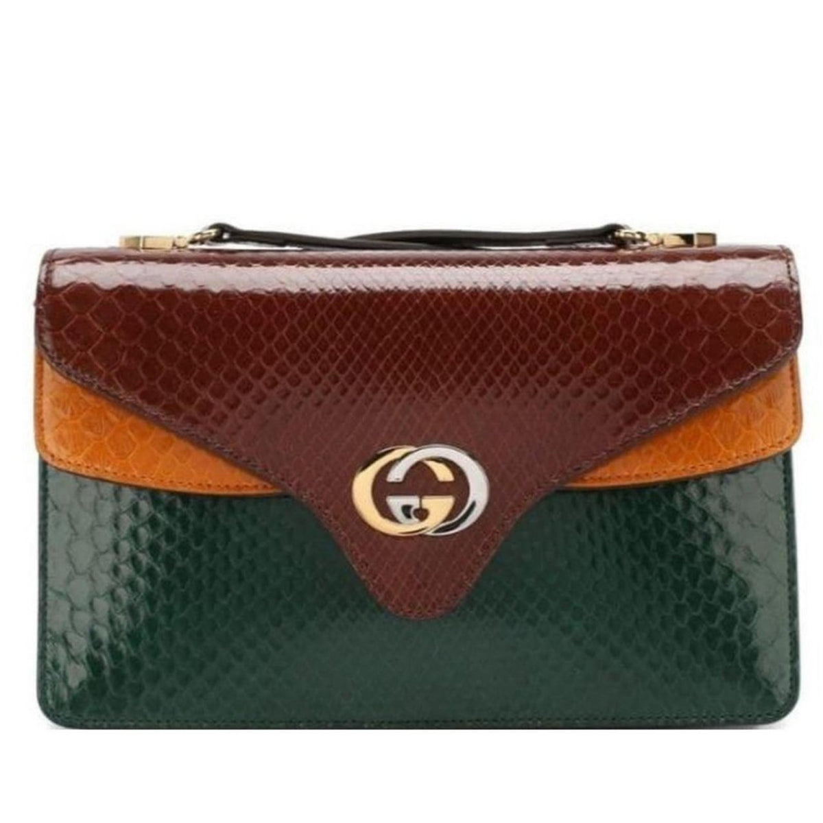 Gucci Small Python Shoulder Bag