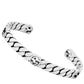 Sterling Silver Interlocking G Cuff Bracelet Gucci