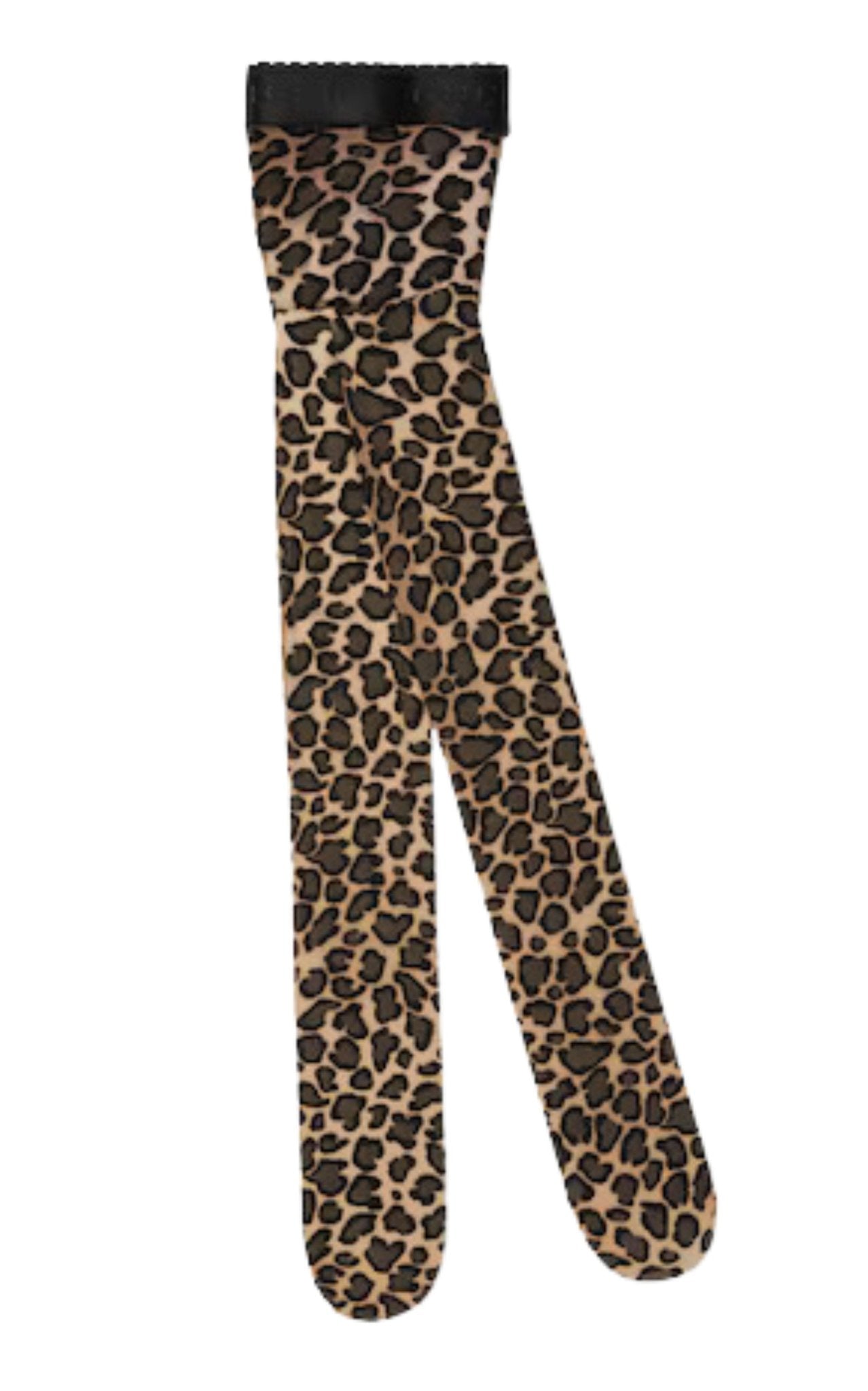 Gucci Stretch Knit Leopard Print Tights - Runway Catalog
